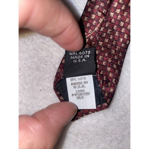 Tie Tree California hunting 100% Silk Pheasant Dog Gentleman Club VTG USA - Picture 9 of 10